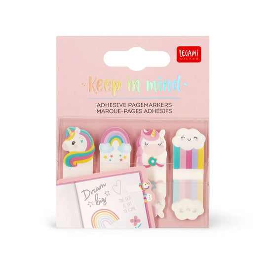 Segnapagina Adesivi - Keep in Mind-Unicorno