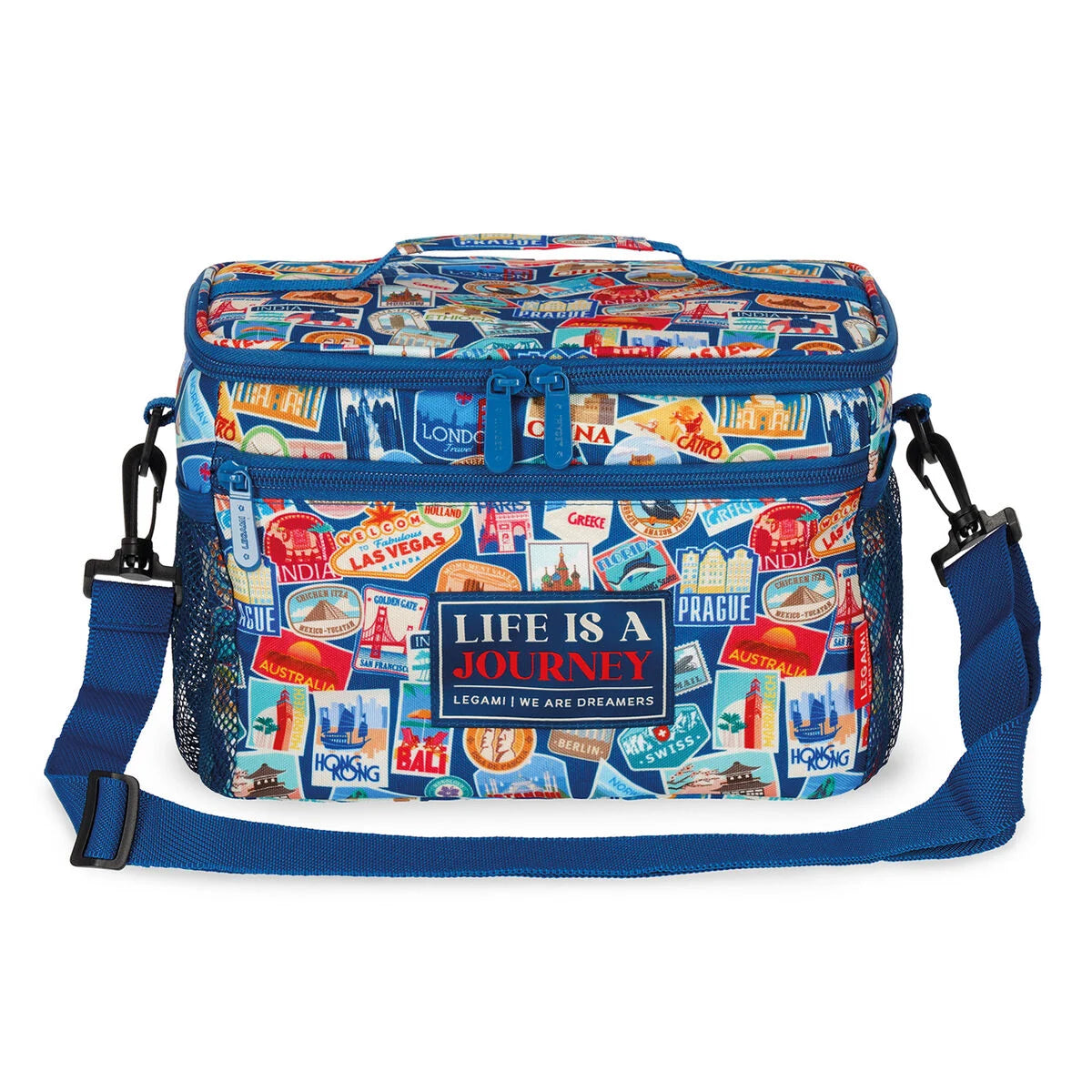 Borsa Porta Pranzo 7,7 l - Lunch Bag -  Travel Stickers