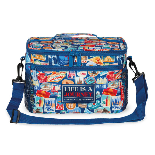 Borsa Porta Pranzo 7,7 l - Lunch Bag -  Travel Stickers