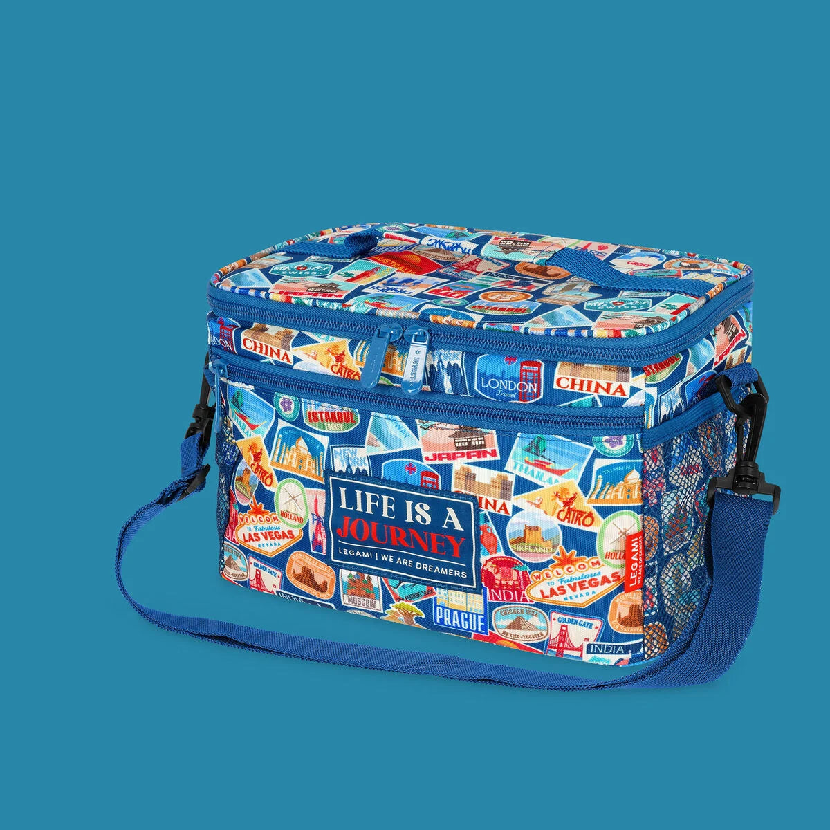 Borsa Porta Pranzo 7,7 l - Lunch Bag -  Travel Stickers