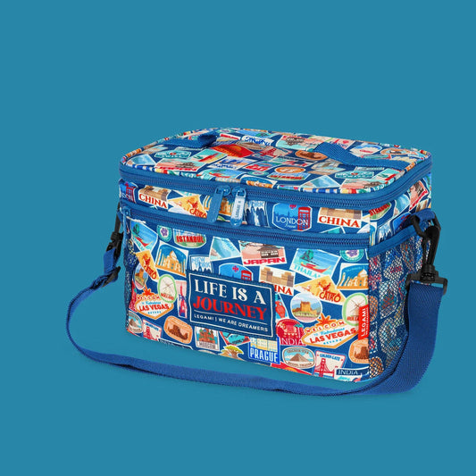 Borsa Porta Pranzo 7,7 l - Lunch Bag -  Travel Stickers