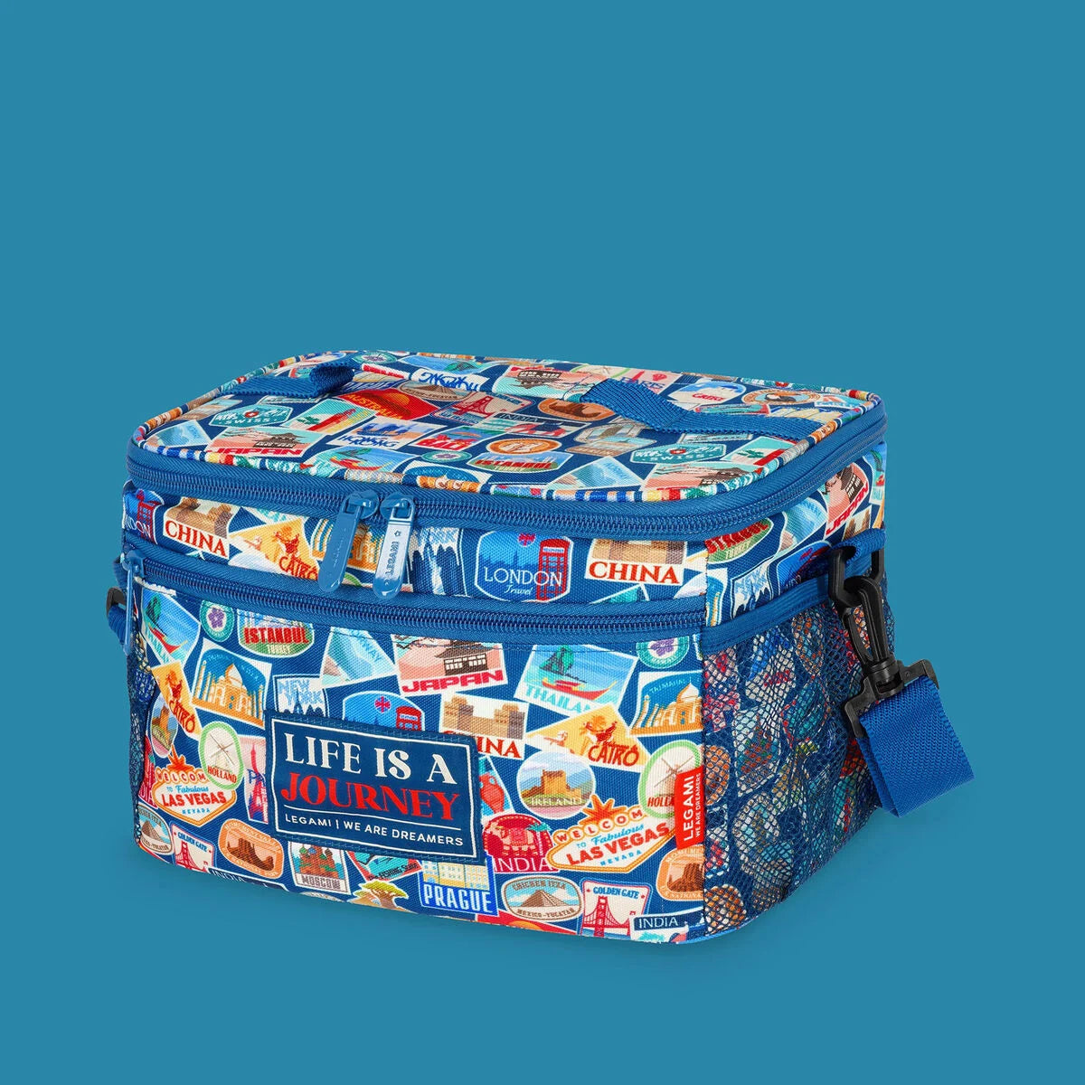 Borsa Porta Pranzo 7,7 l - Lunch Bag -  Travel Stickers