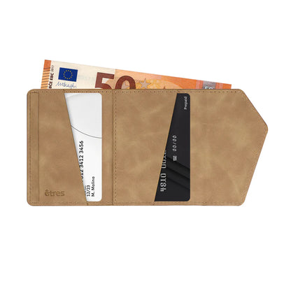 Portafoglio etres easy light brown