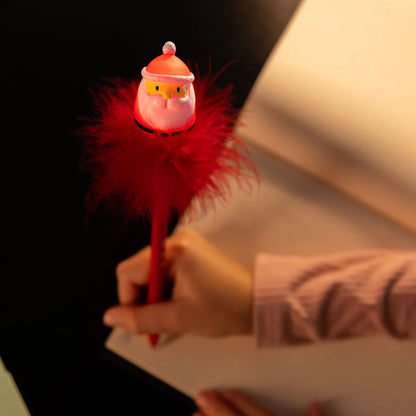 Penna a Sfera Luminosa - Santa Claus - Writing is Magic