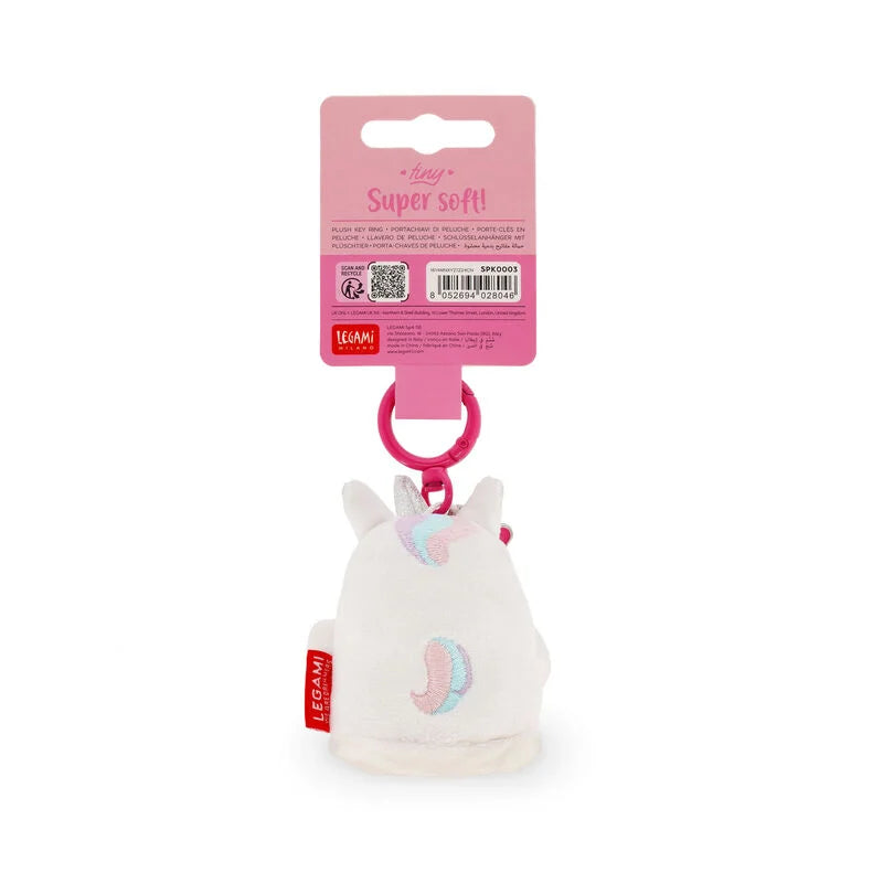 Portachiavi di Peluche - Super Soft! - Tiny - Unicorno