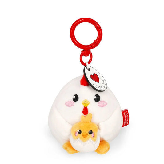 Portachiavi di Peluche - Super Soft! - Tiny - Gallina