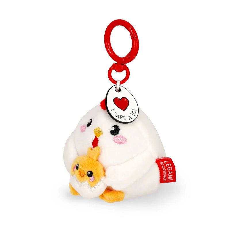Portachiavi di Peluche - Super Soft! - Tiny - Gallina
