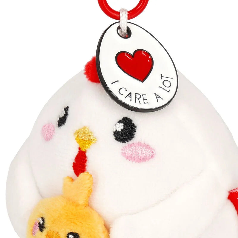 Portachiavi di Peluche - Super Soft! - Tiny - Gallina