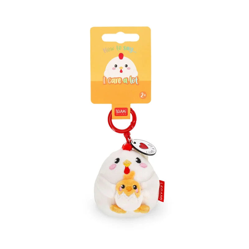 Portachiavi di Peluche - Super Soft! - Tiny - Gallina