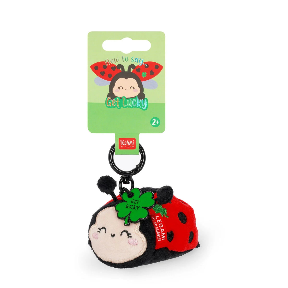 Portachiavi di Peluche - Super Soft - ladybug