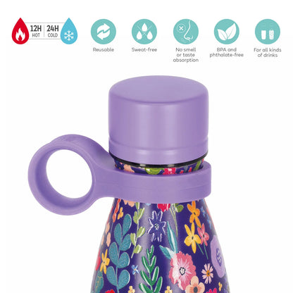 Bottiglia Termica 500 ml - Flowers - Hot & Cold