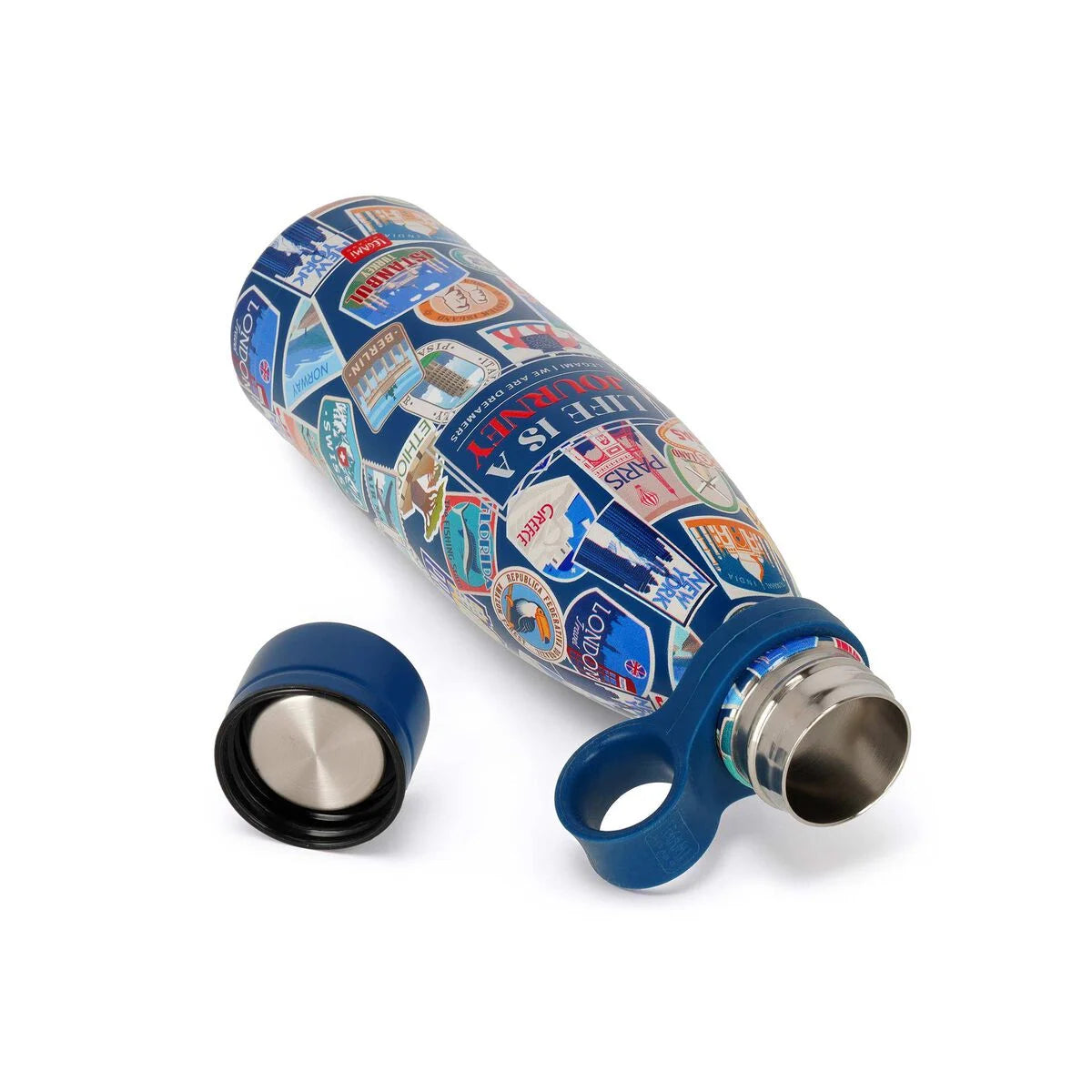 Bottiglia Termica 500 ml - Hot & Cold - Travel Stickers