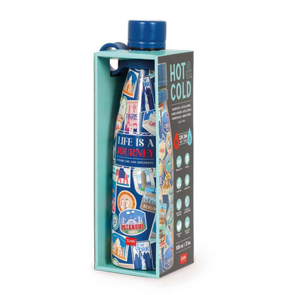 Bottiglia Termica 500 ml - Hot & Cold - Travel Stickers