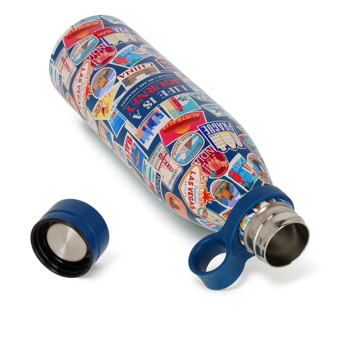 Bottiglia Termica 800 ml - Hot & Cold - Travel Stickers