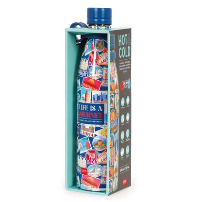 Bottiglia Termica 800 ml - Hot & Cold - Travel Stickers