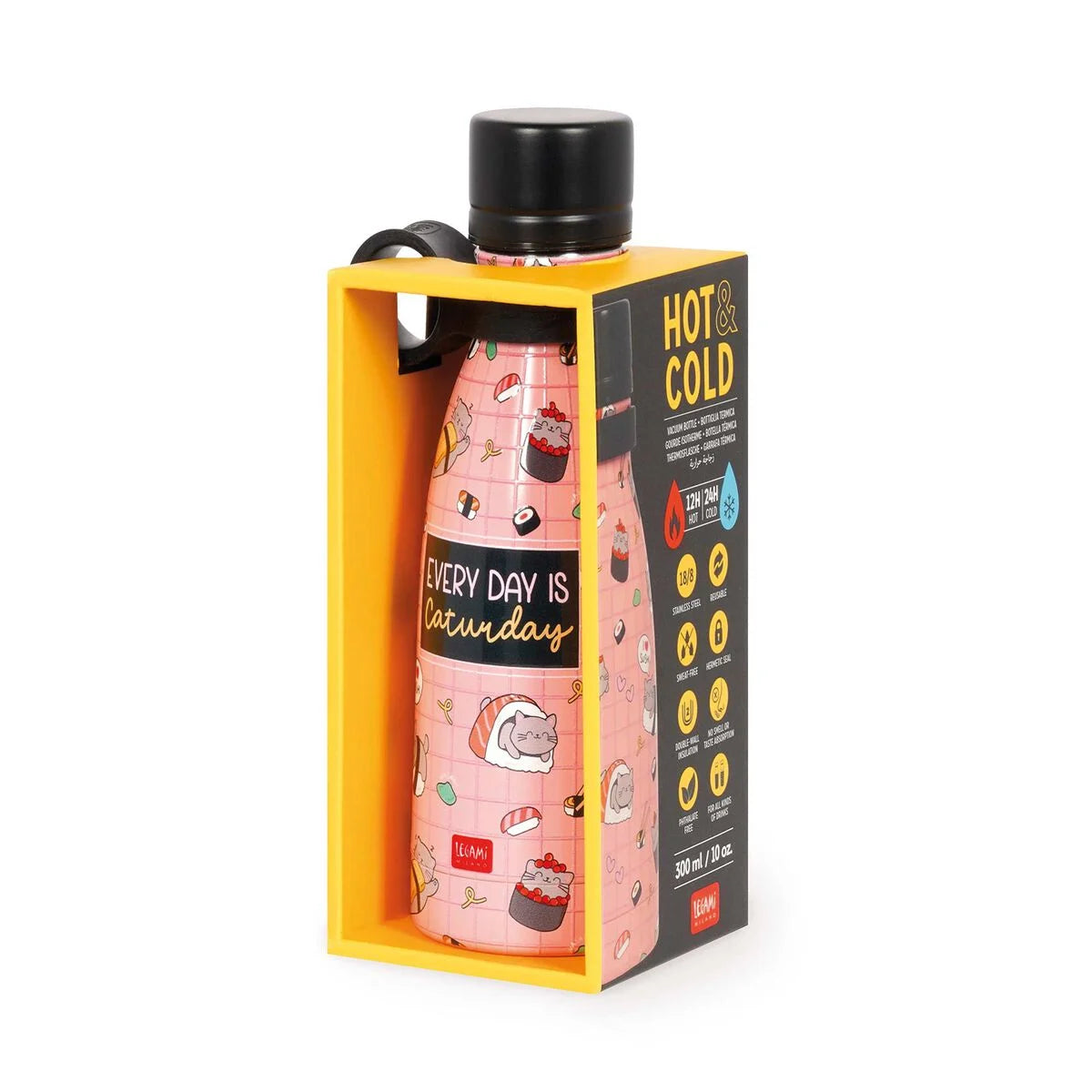 Bottiglia Termica Mini 300 ml - Hot & Cold - Sushi Cat