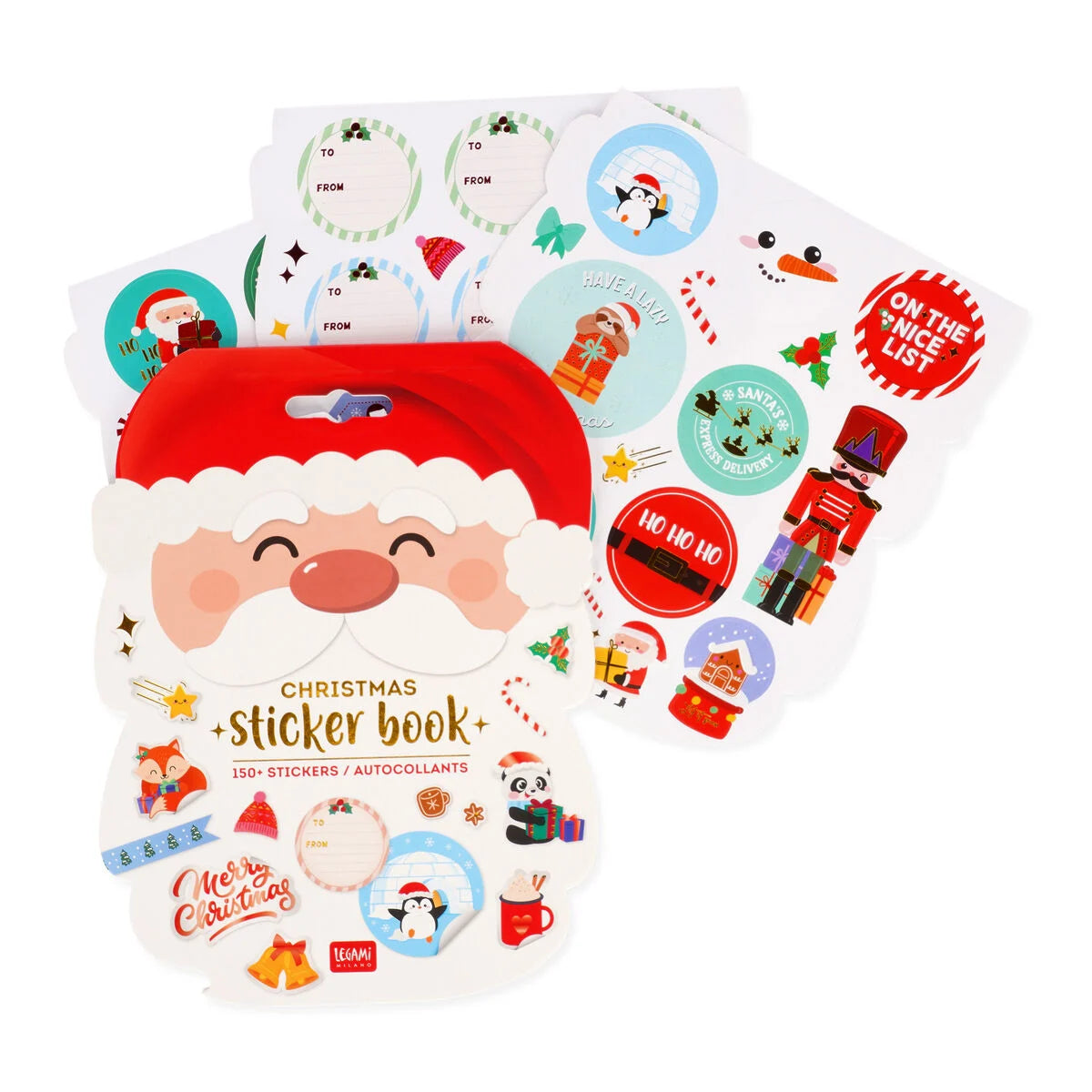 Quaderno di Adesivi Natalizi - Sticker Book