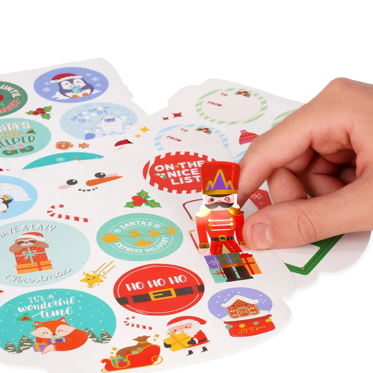 Quaderno di Adesivi Natalizi - Sticker Book