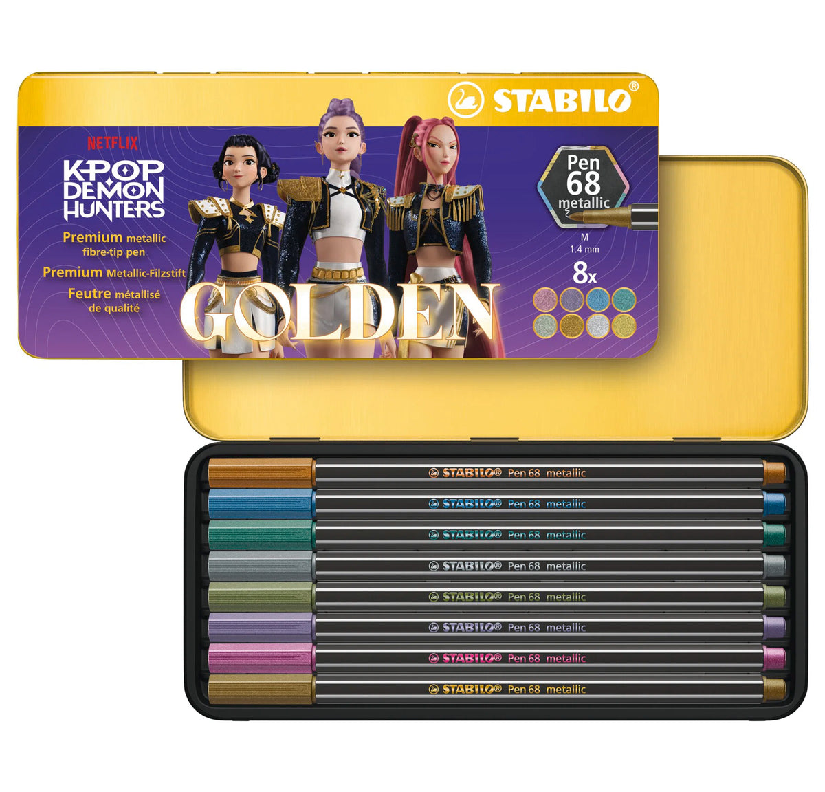 STABILO Pen 68 metallic KPop Demon Hunters