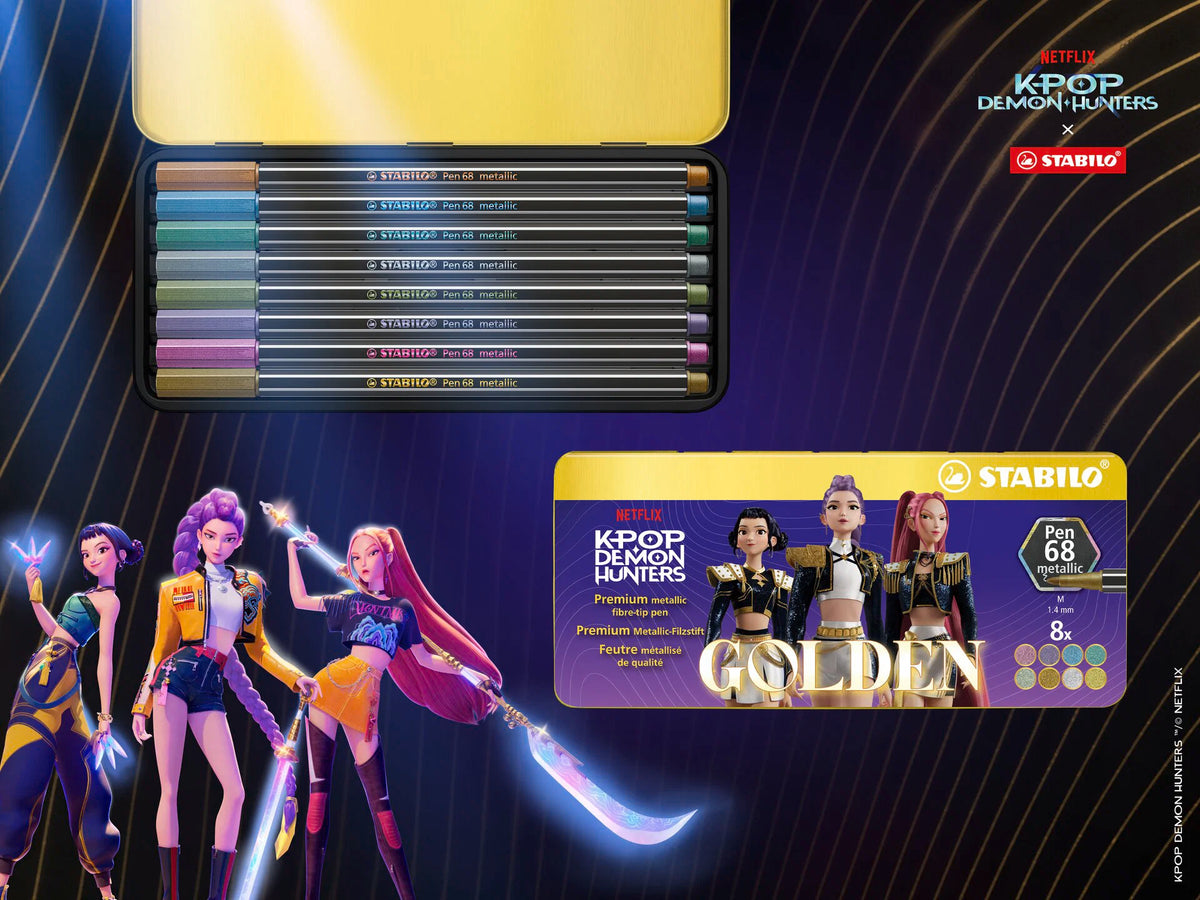 STABILO Pen 68 metallic KPop Demon Hunters
