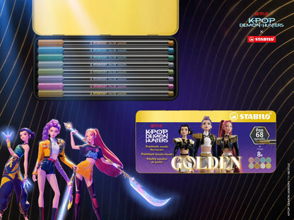 STABILO Pen 68 metallic KPop Demon Hunters