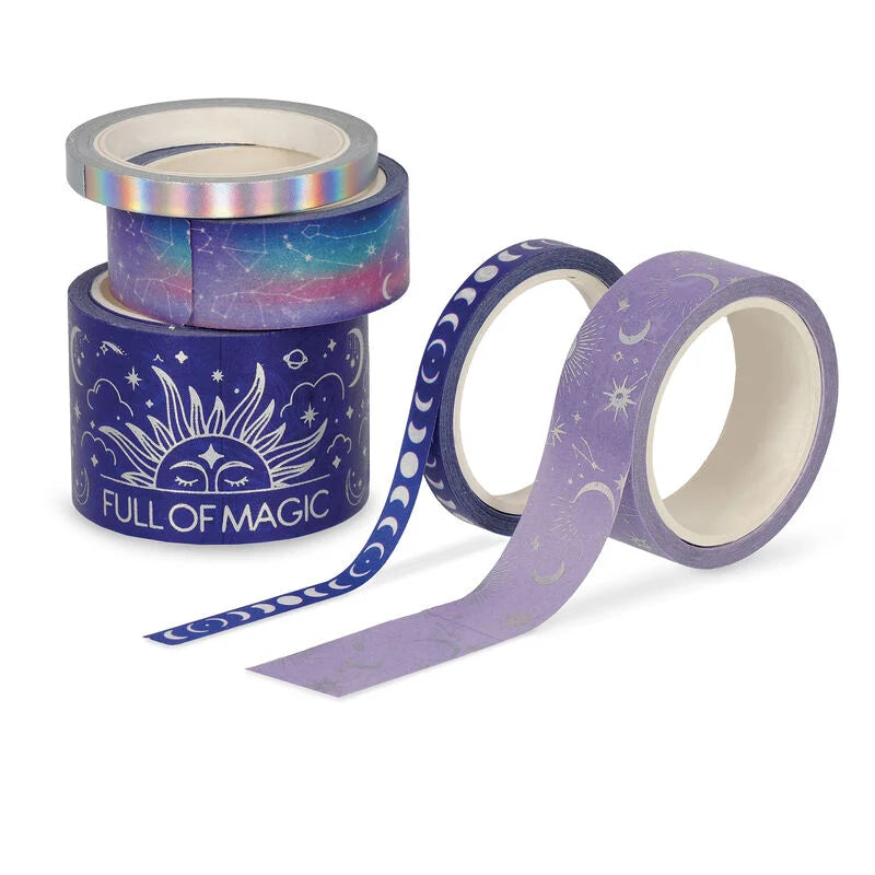 Set di 5 Nastri Adesivi di Carta - Tape By Tape-Magic bts