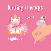 Penna a Sfera Luminosa - Writing is Magic-Unicorn