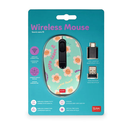 Mouse Wireless con Ricevitore USB - Daisy
