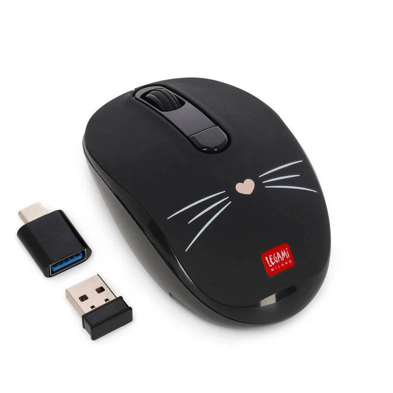 Mouse Wireless con Ricevitore USB - Kitty