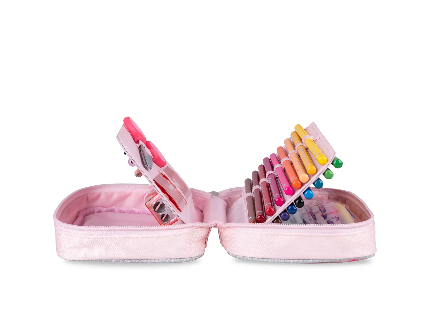 Astuccio 1 zip Coccolotti Rosa