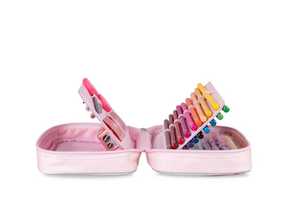 Astuccio 1 zip Coccolotti Rosa
