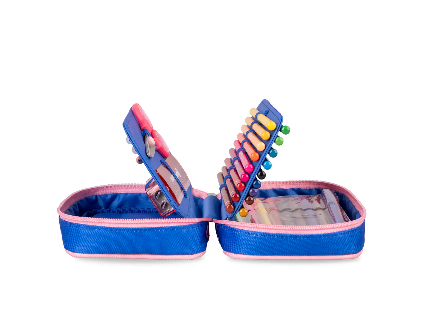 Astuccio 1 zip Coccolotti Azzurro