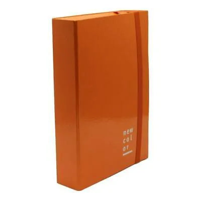 Cartelle a 3 lembi con elastico piatto25×35 cm