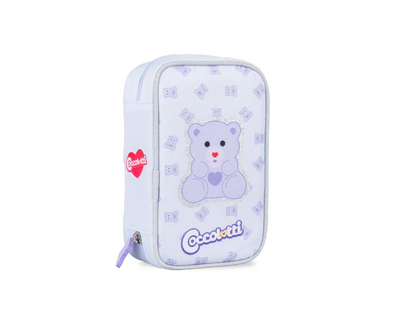 Astuccio 1 zip Coccolotti Lilla