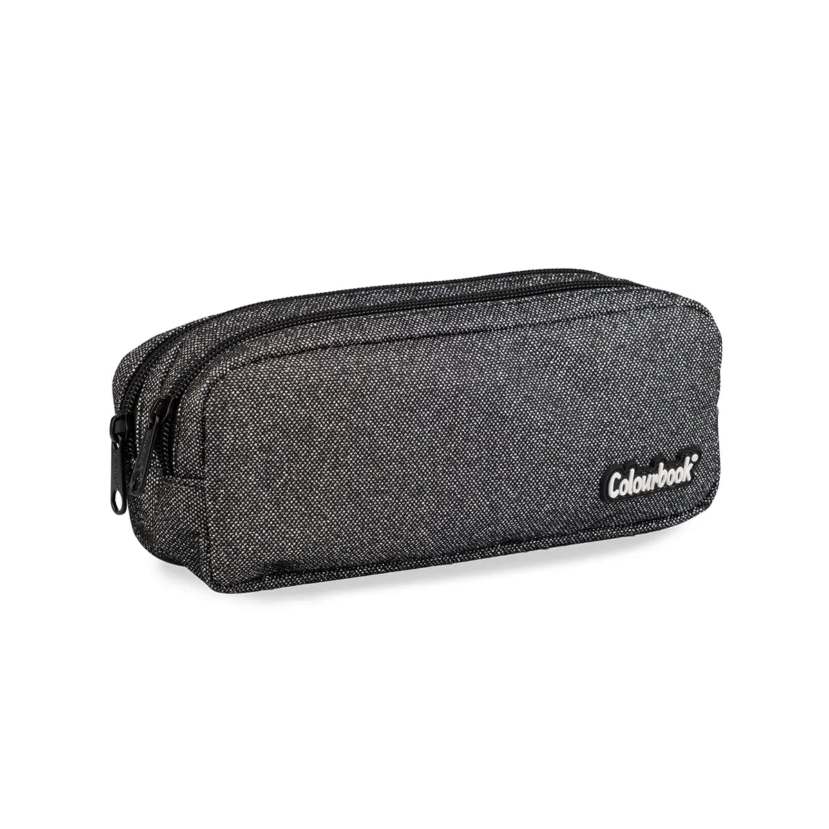 Astuccio 2 zip Glitter