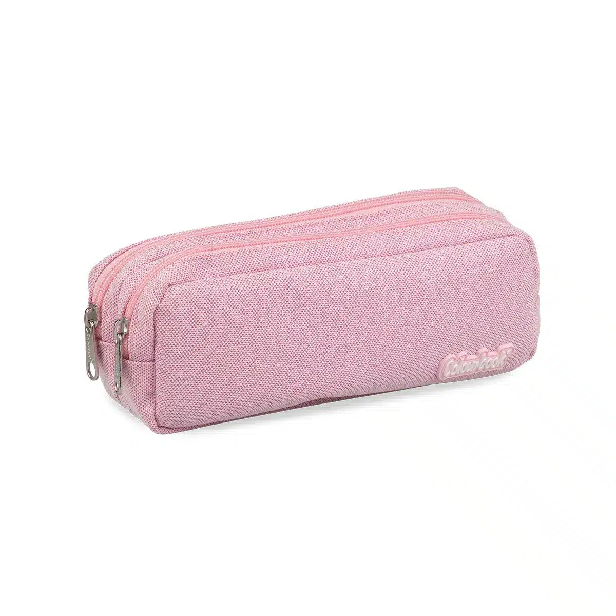 Astuccio 2 zip Glitter