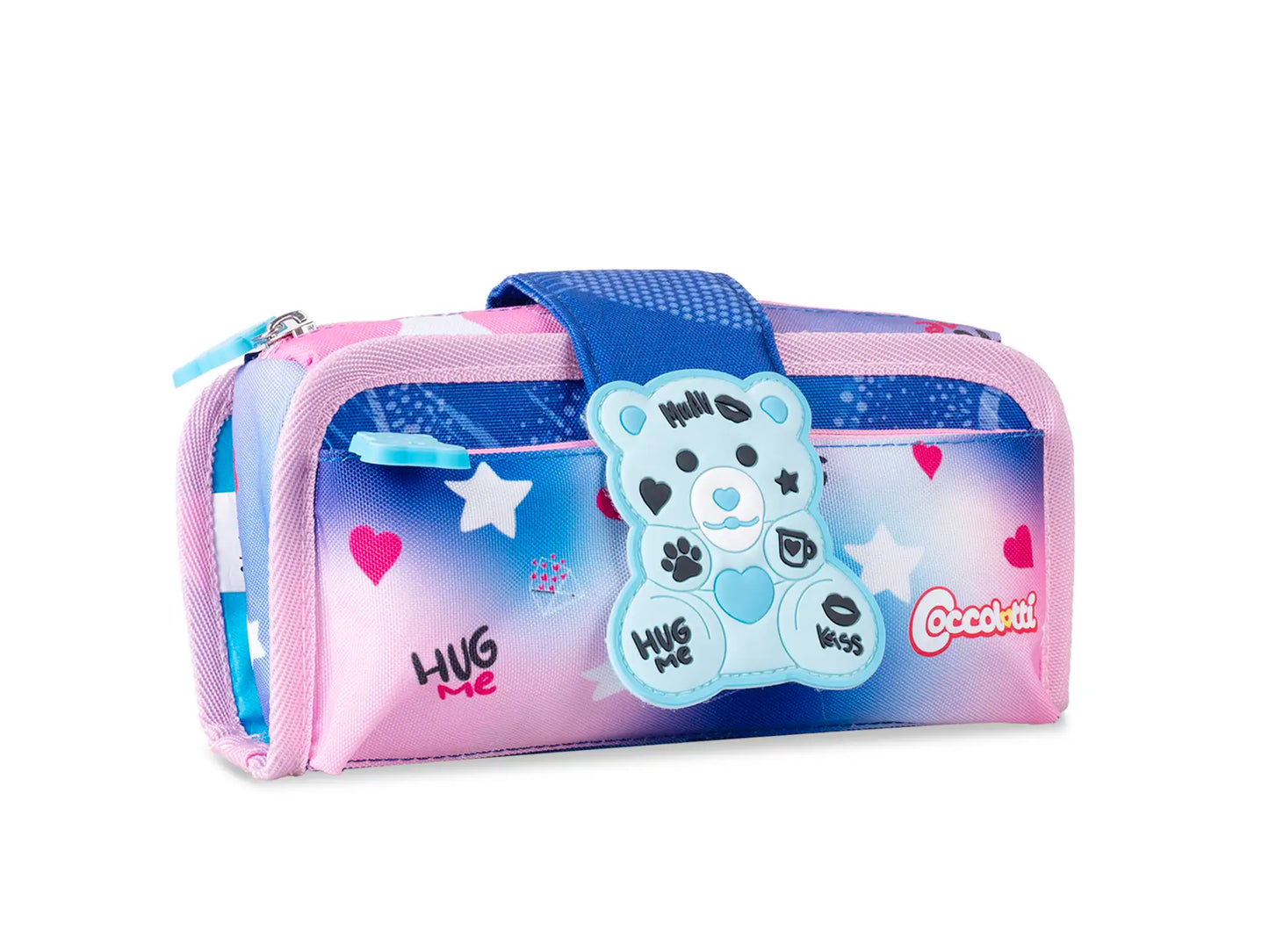 Astuccio portapenne Coccolotti 2 in 1 Love&Tell Azzurro