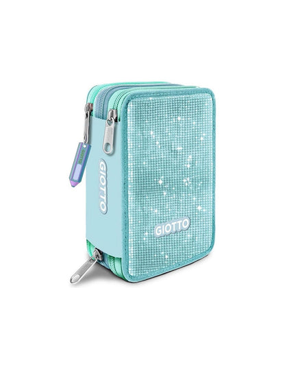 Astuccio Glitter 3 Zip Giotto