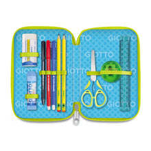 Giotto Catty Candy Astuccio 3 Zip Sweet Cat Acqua marina