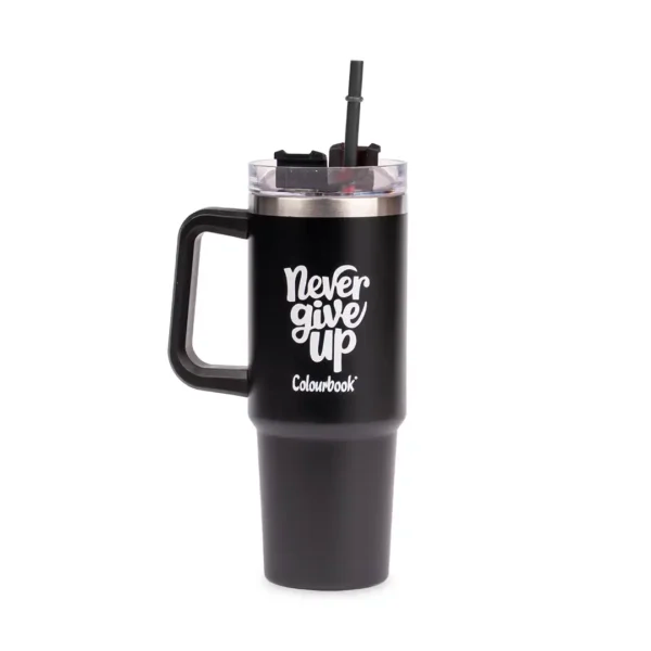 Borraccia termica con cannuccia 900ml Colour Slurp