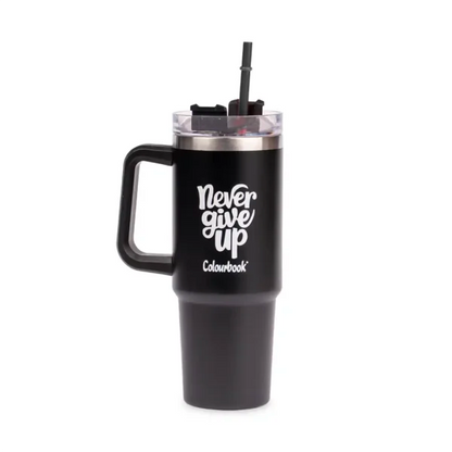 Borraccia termica con cannuccia 900ml Colour Slurp