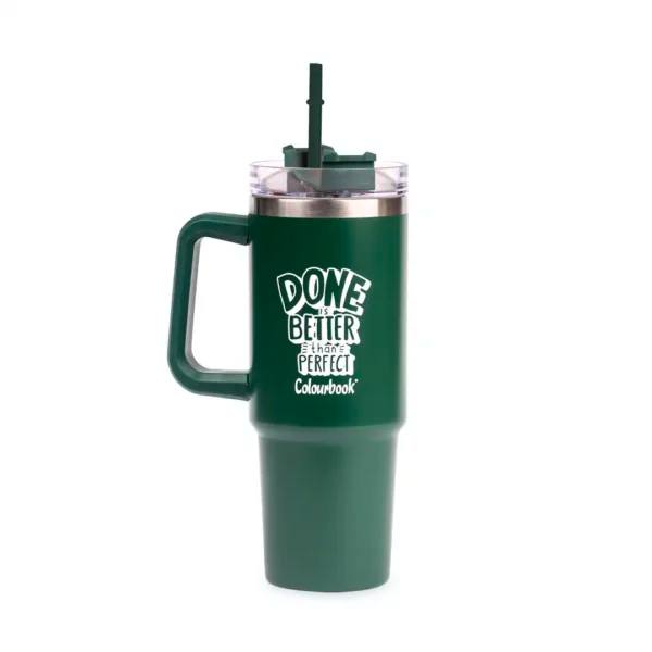 Borraccia termica con cannuccia 900ml Colour Slurp