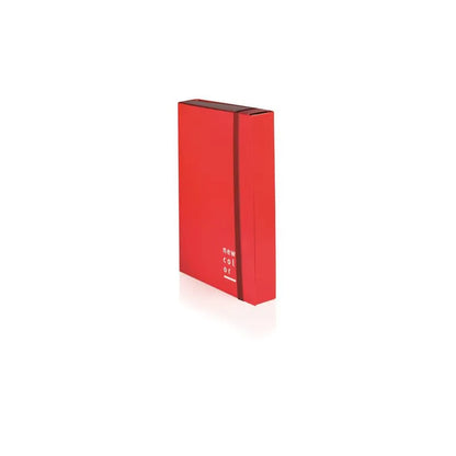 Cartelle a 3 lembi con elastico piatto25×35 cm