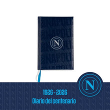 Diario scuola SSC Napoli 2026-27 non datato blu navy