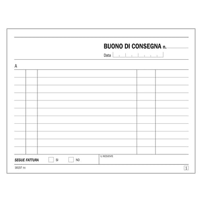 Buoni consegna 50x2 Copie
