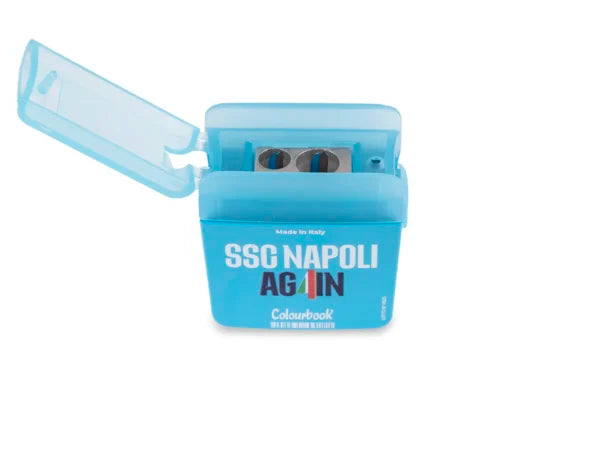 Temperamatite 2 fori con serbatoio SSC Napoli Again
