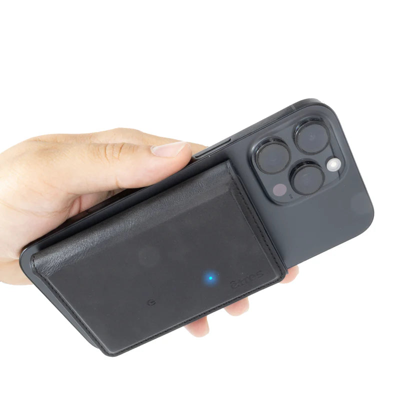 Portafoglio etres finder basic black con localizzatore