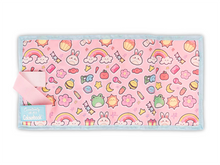 Astuccio portapastelli a rotolo Creativity – 24 pastelli Abstract Kawaii