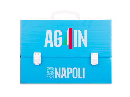 Valigetta scuola SSC Napoli Again Azzurra