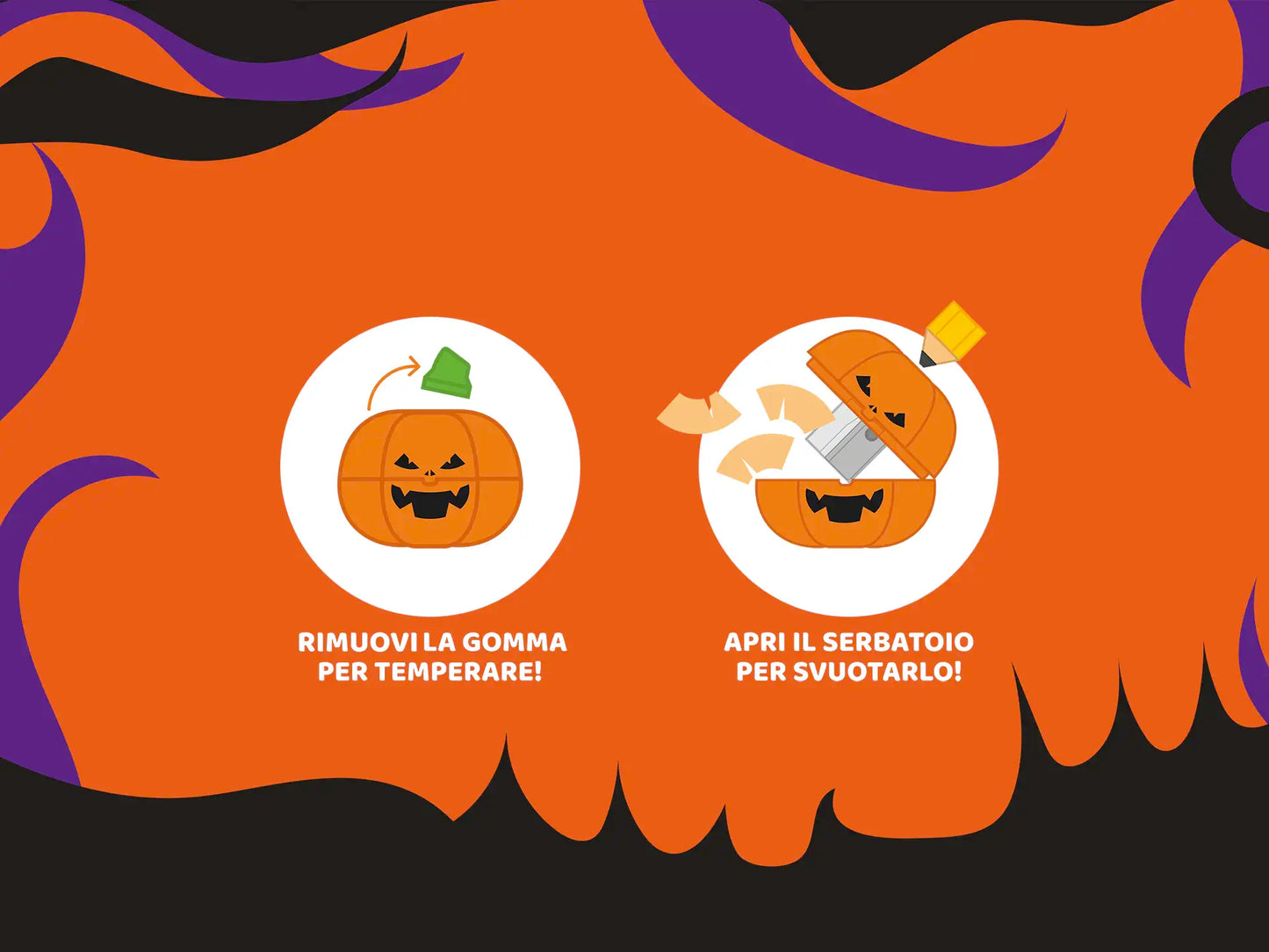 Temperamatite Zucca Halloween